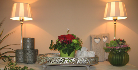 Bild von gebundenen Blumen